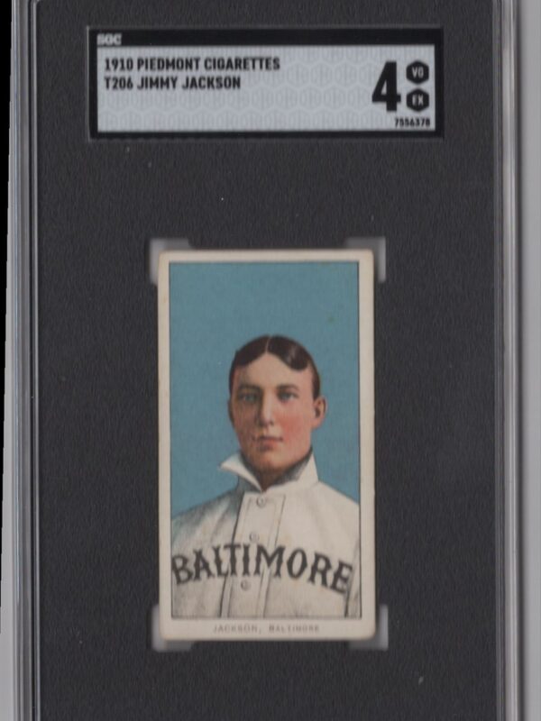 1910 PIEDMONT WHITE BORDER JIMMY JACKSON SGC 4 BALTIMORE
