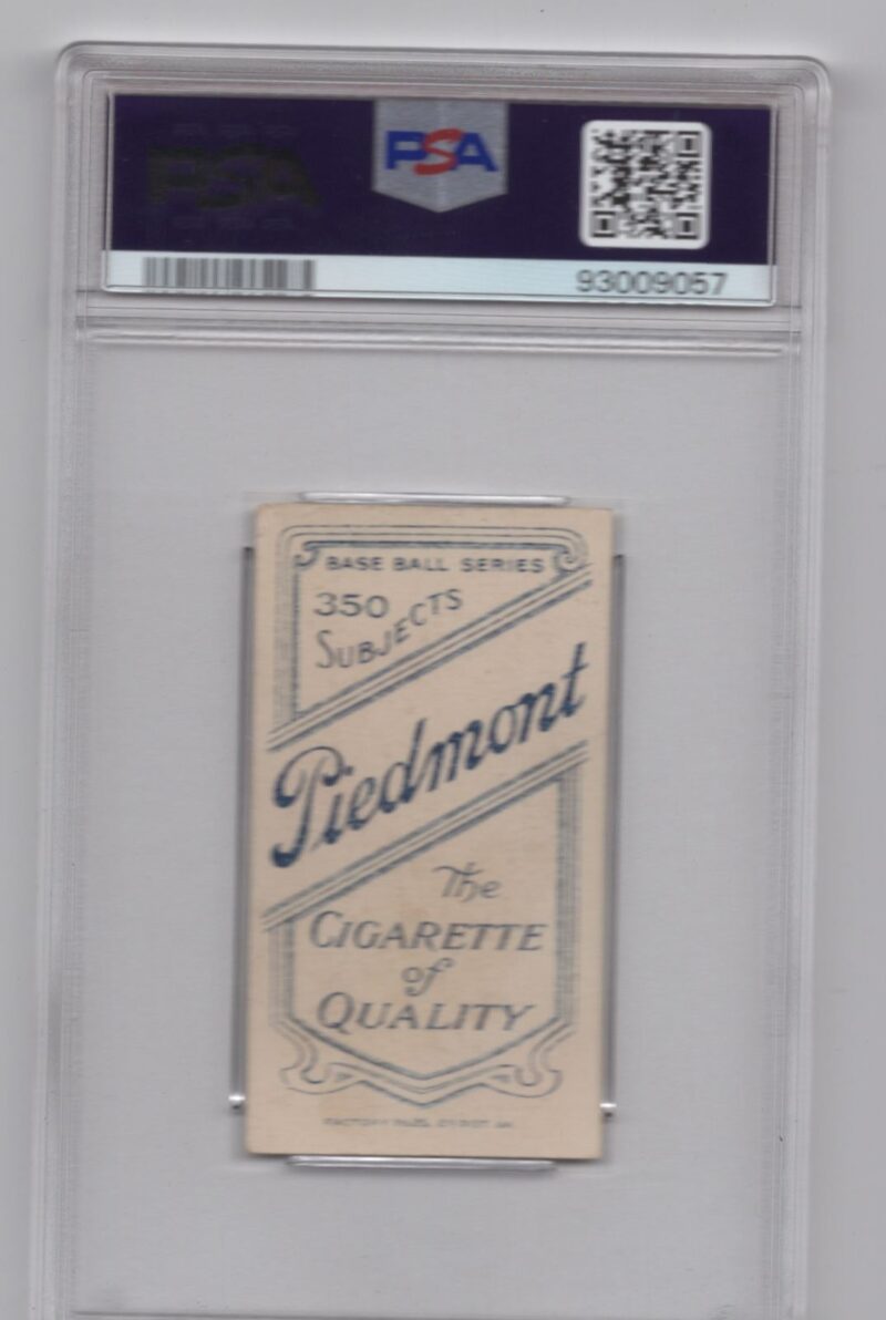 1910 PIEDMONT WHITE BORDER PAT MORAN PSA 5 CHICAGO POP 13 - Image 3