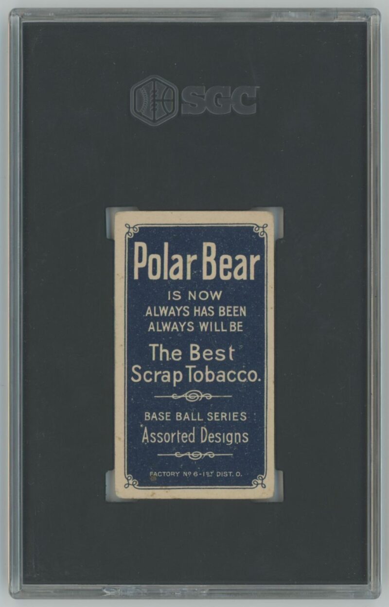1910 POLAR BEAR WHITE BORDER BILL LATTIMORE SGC 4 TOLEDO MUD HENS POLAR BEAR 286735292479 2