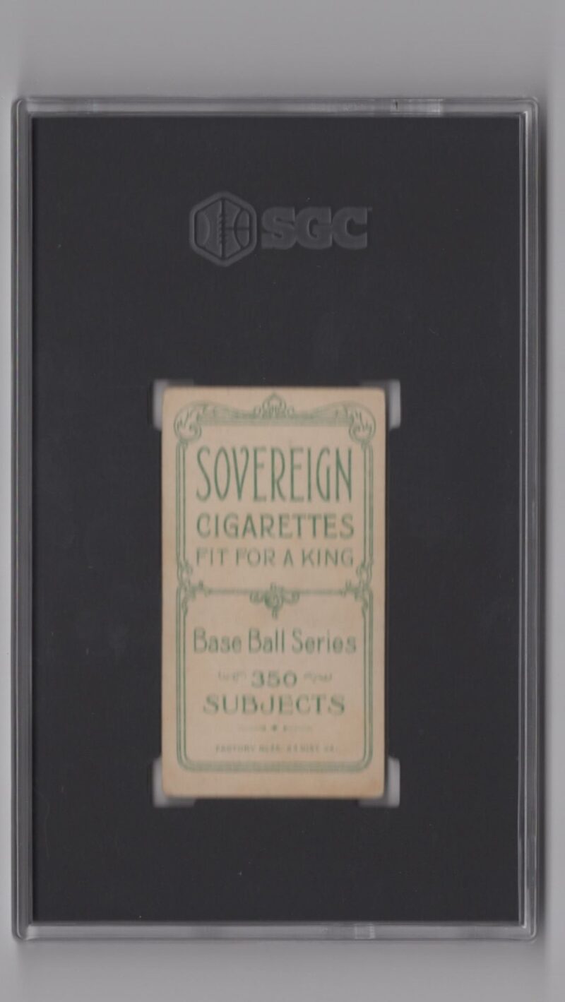 1910 SOVEREIGN WHITE BORDER DAVE BRAIN SGC 35 BUFFALO BISONS SOVEREIGN 286512232419 2