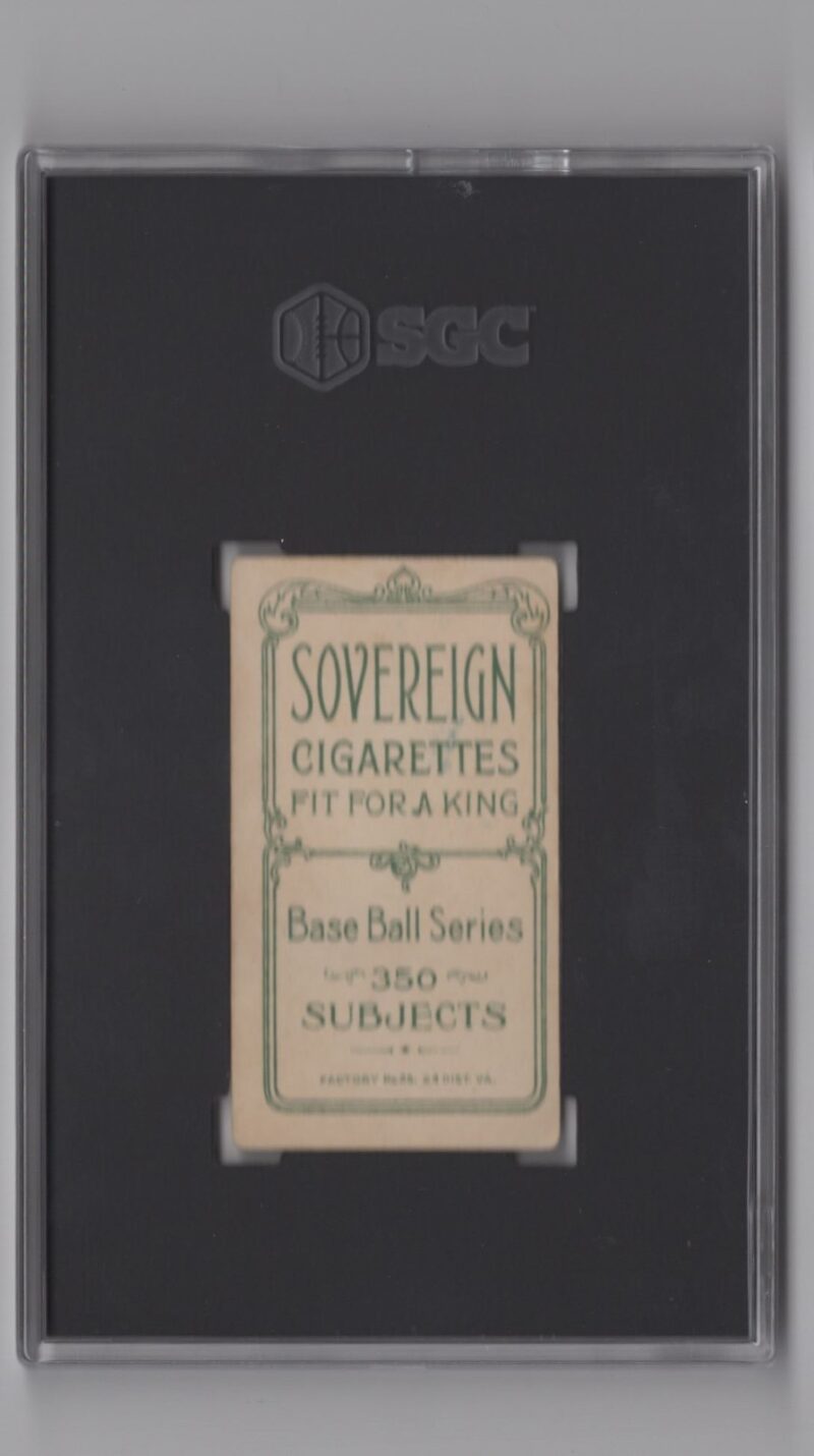 1910 SOVEREIGN WHITE BORDER PETER CASSIDY SGC 3 BALTIMORE SOVEREIGN - Image 3