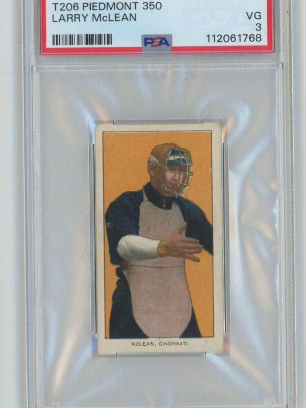 1911 PIEDMONT WHITE BORDER LARRY MCLEAN PSA 3 CINCINNATI
