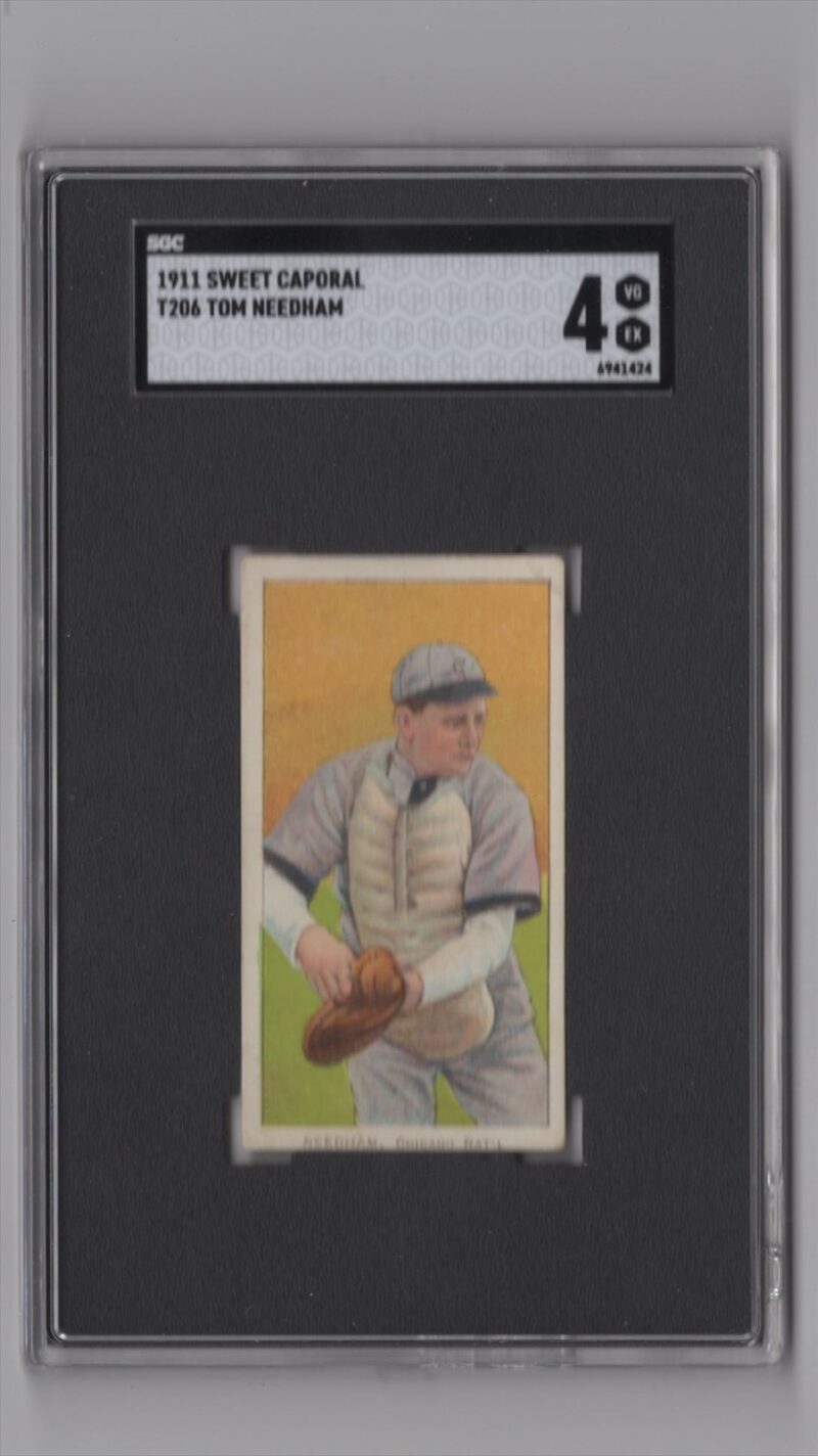 1911 SWEET CAPORAL WHITE BORDER TOM NEEDHAM SGC 4 CHICAGO POP 13 286512188259