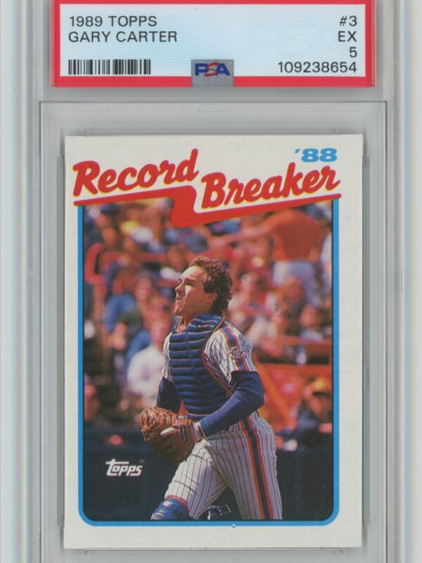 1989 TOPPS ANDRES GALARRAGA PSA 5 MONTREAL EXPOS #3