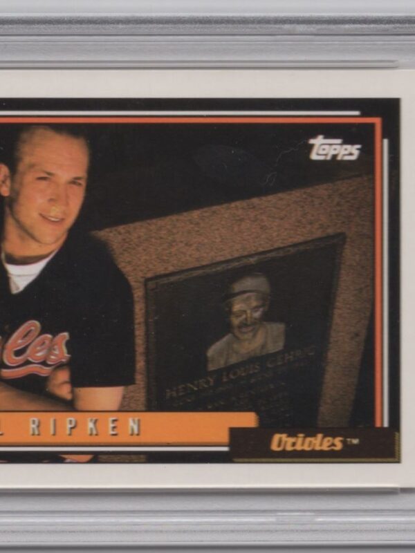 1992 TOPPS CAL RIPKEN PSA 9 BALTIMORE ORIOLES #40