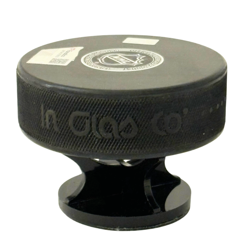 Autographed Mike Richter NHL Hockey Puck - Image 4