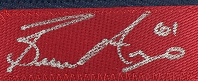 Bronson Arroyo Autographed & Inscribed 2004 WS Champs Boston Red Sox Jersey - Image 4