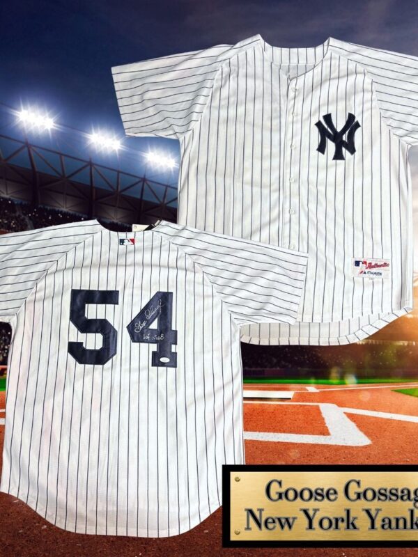 Goose Gossage Autographed New York Yankees Majestic Jersey