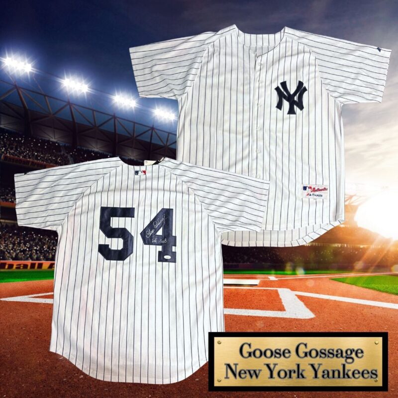 Goose Gossage Autographed New York Yankees Majestic Jersey