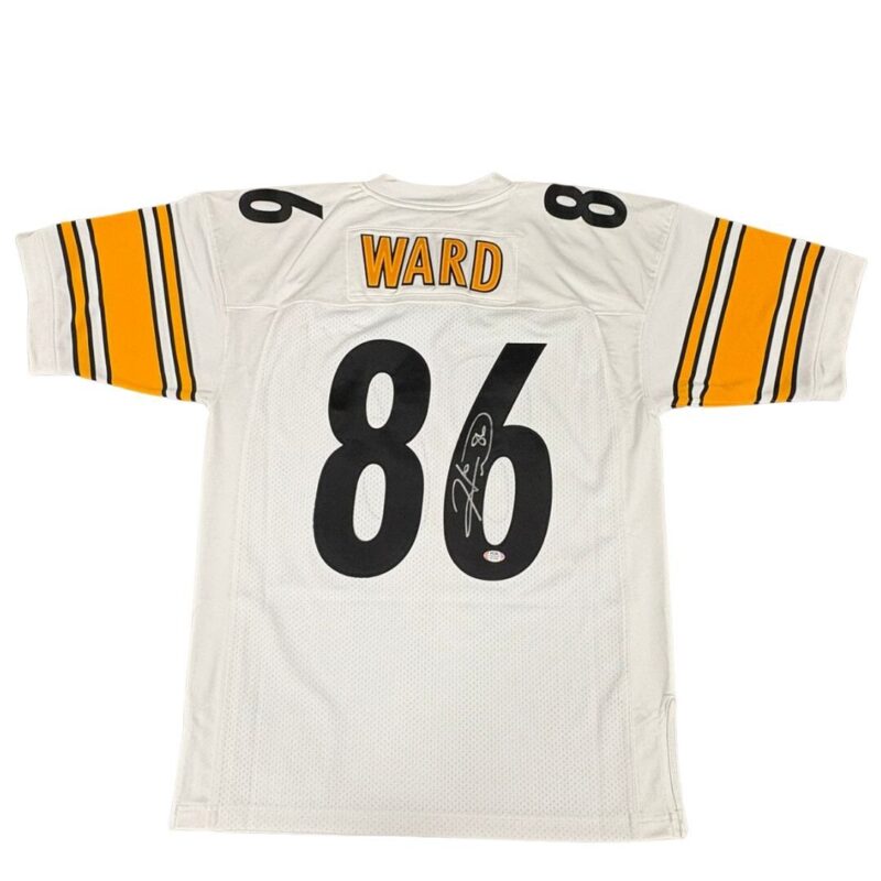 Hines Ward Autographed Pittsburgh Steelers Jersey 286530794439 3
