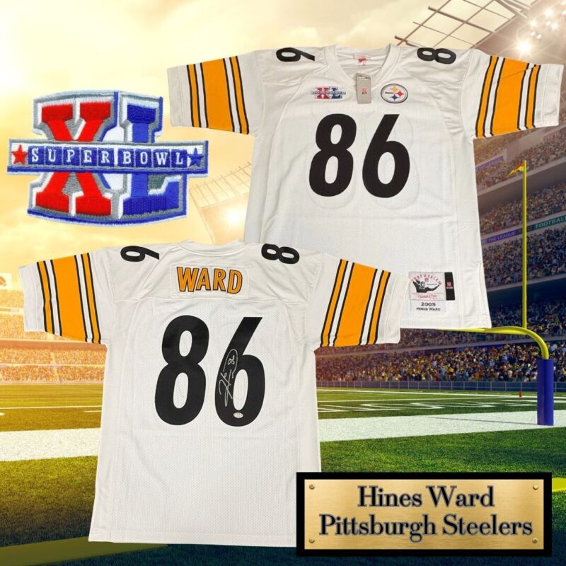 Hines Ward Autographed Pittsburgh Steelers Jersey 286530794439