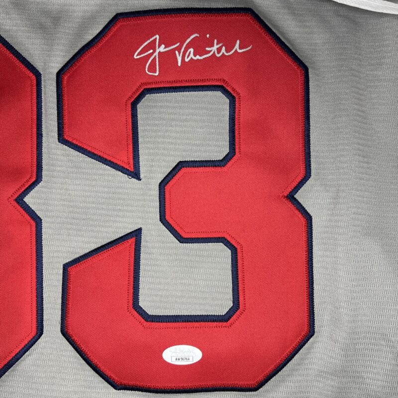 Jason Varitek Autographed signed Boston Red Sox Jersey 2004 World Series Jersey - Image 4
