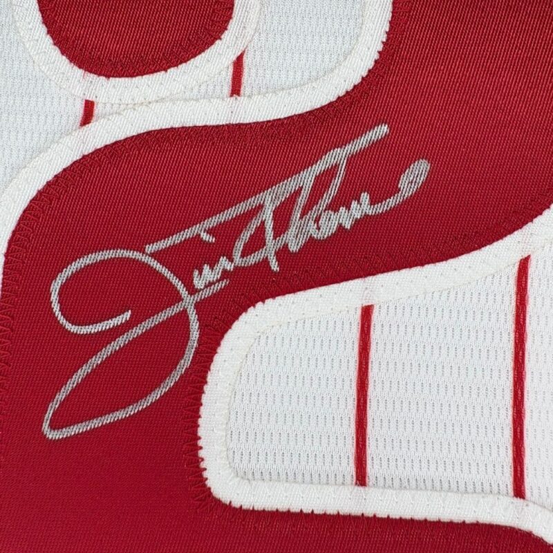 Jim Thome Autographed Philadelphia Phillies Majestic Jersey - Image 6