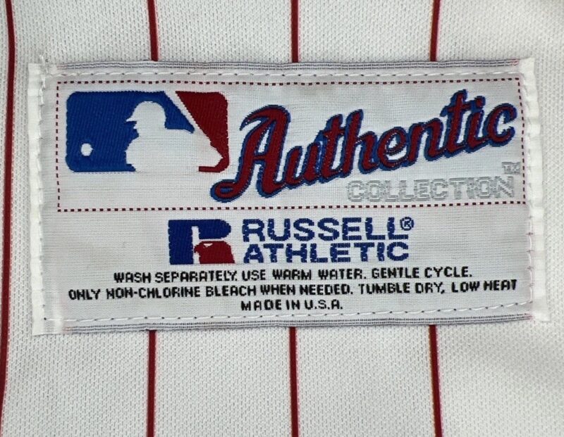 Ken Griffey Jr. Autographed Cincinnati Reds Two-Piece Russell MLB Jersey - Image 7