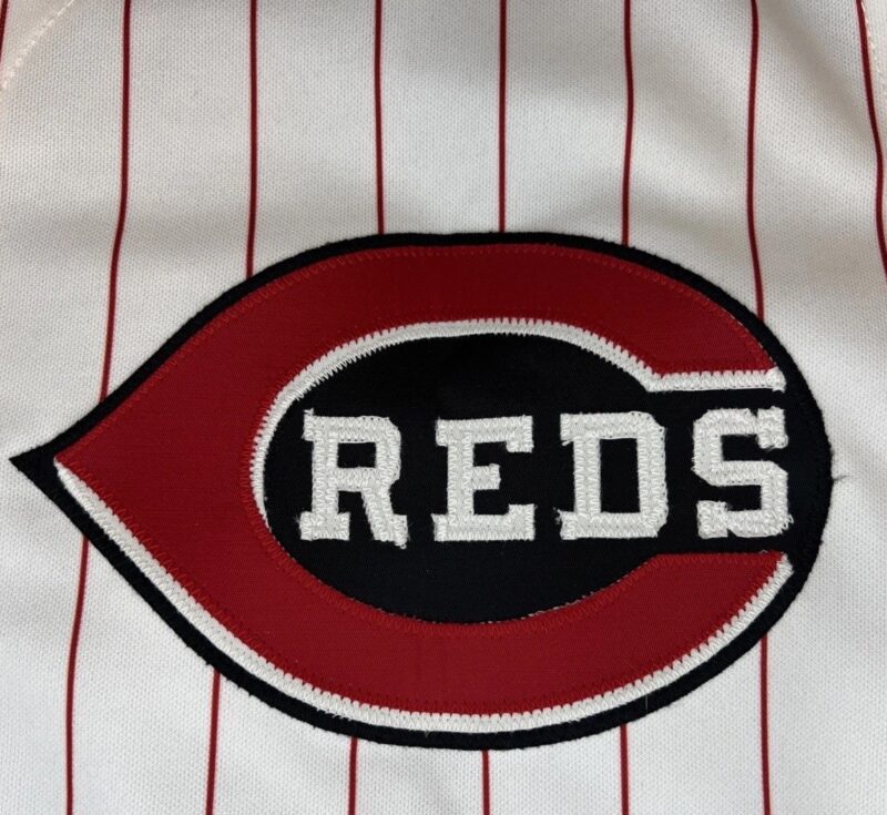 Ken Griffey Jr. Autographed Cincinnati Reds Two-Piece Russell MLB Jersey - Image 8