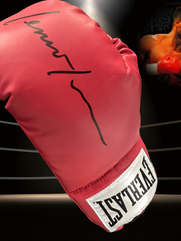 Lennox Lewis Autographed Everlast Boxing Glove