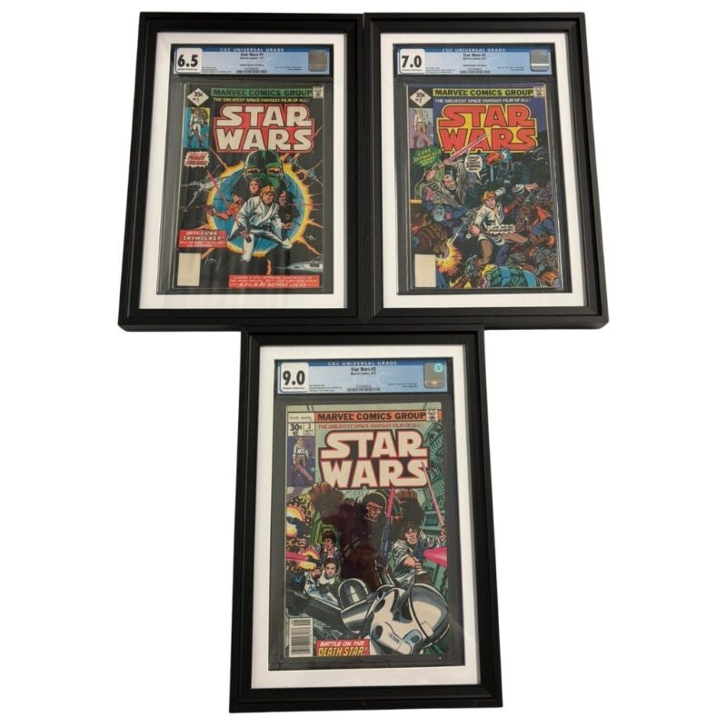 Marvel Comics - Star Wars #1, #2 and #3 Series Collection