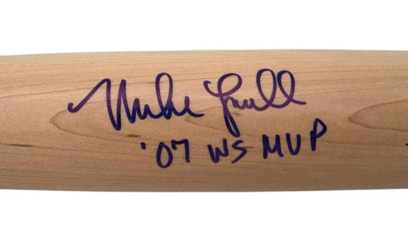 Mike Lowell Autographed Louisville Slugger Baseball Bat (BECKETT CERT.) - Image 5