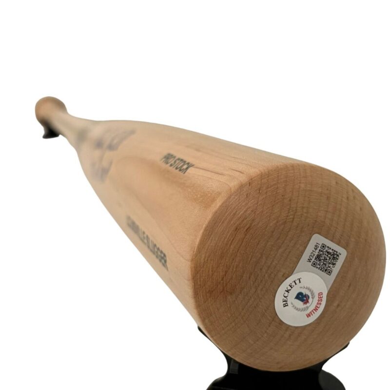Mike Lowell Autographed Louisville Slugger Baseball Bat (BECKETT CERT.) - Image 8