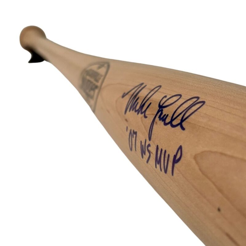 Mike Lowell Autographed Louisville Slugger Baseball Bat (BECKETT CERT.) - Image 9