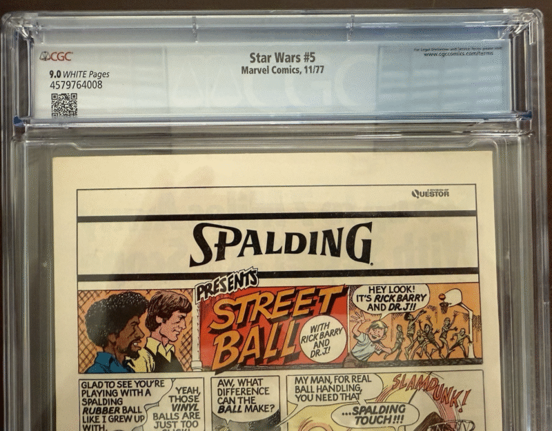 Original 1977 Marvel Star Wars Comic 5 CGC JSA 286731941109 4