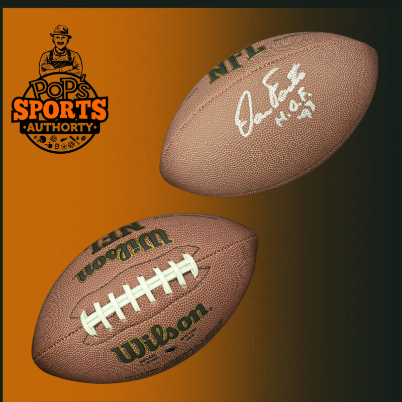 San Diego Chargers Dan Fouts Autographed Football Inscribed "HOF 93" - Image 3