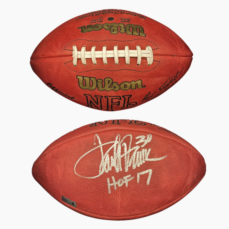 Terrell Davis Autographed Wilson NFL Football - Image 5